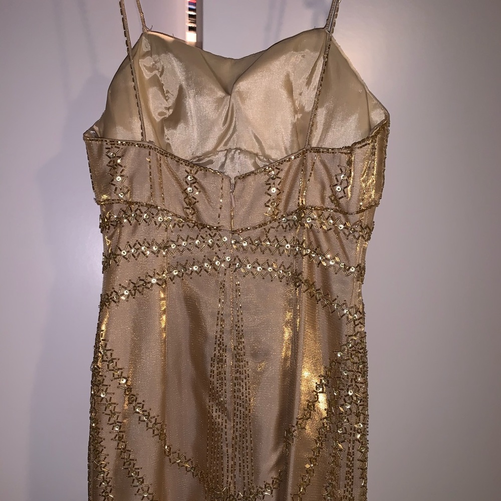 Gold Dress